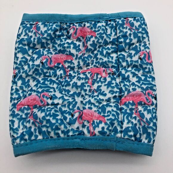 Rumpl x Chubbies Beer Blanket Koozie Blue Pink Flamingos Portable Party - Picture 5 of 7